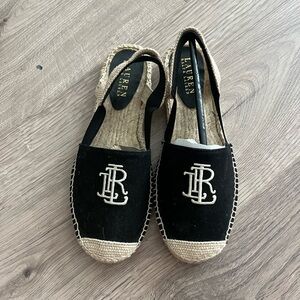 Lauren Ralph Lauren Women's Dafny Canvas Espadrilles - Black